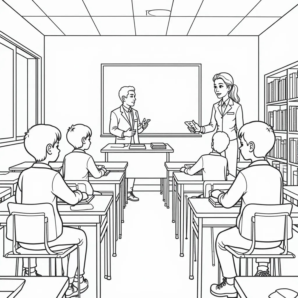 classes صفحات التلوين