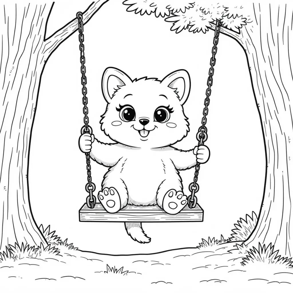 swing modern صفحات التلوين