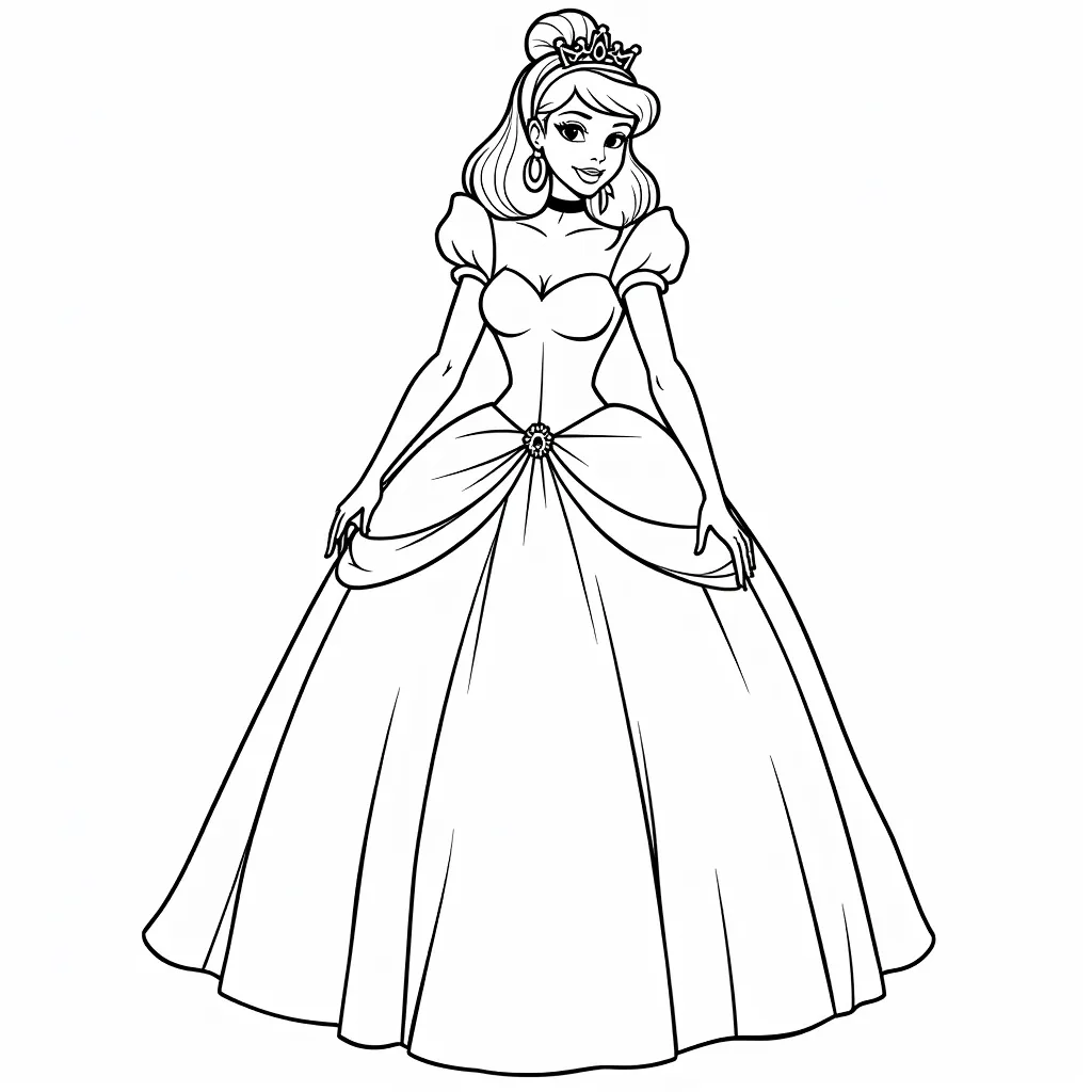 big ass slut cinderella coloring pages