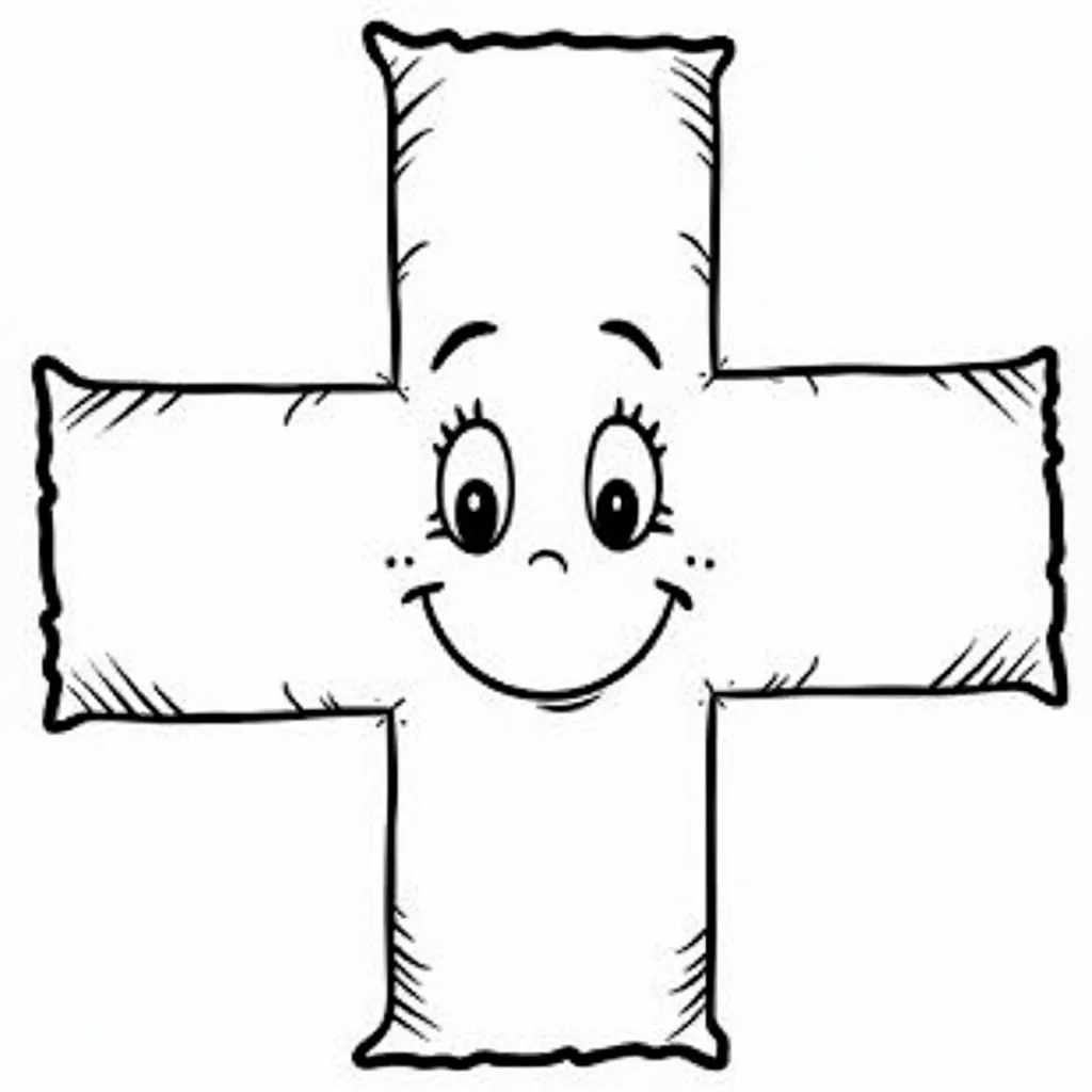 a german swastika with a smiley face coloring pages