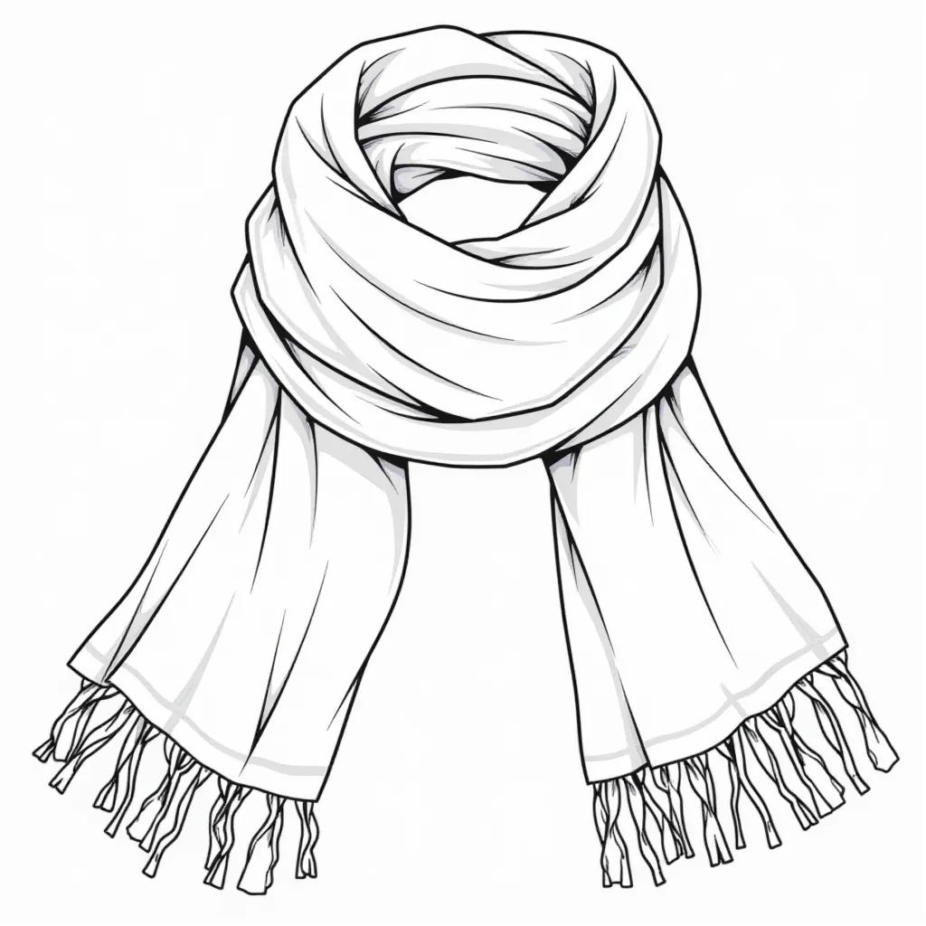 وشاح صفحات التلوين