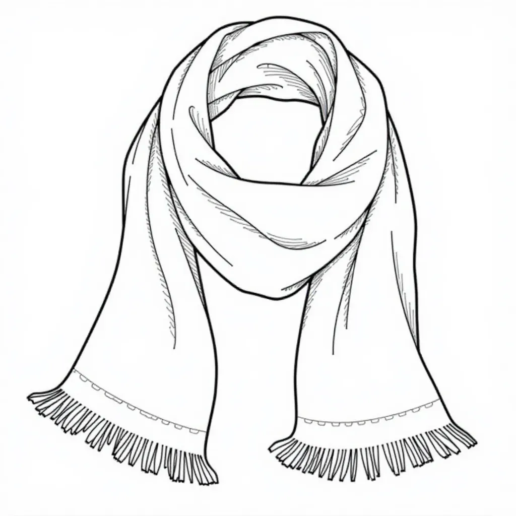 وشاح Páginas para Colorear