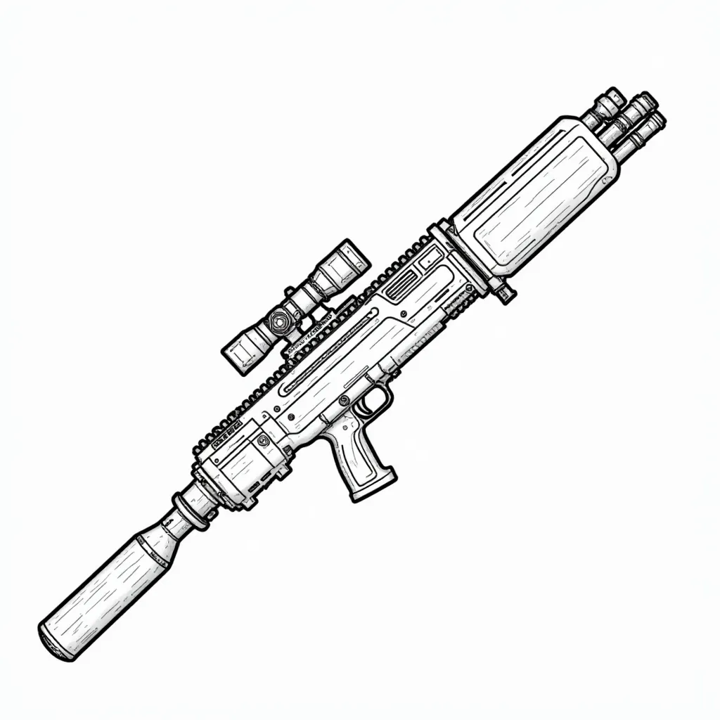 武器 صفحات التلوين