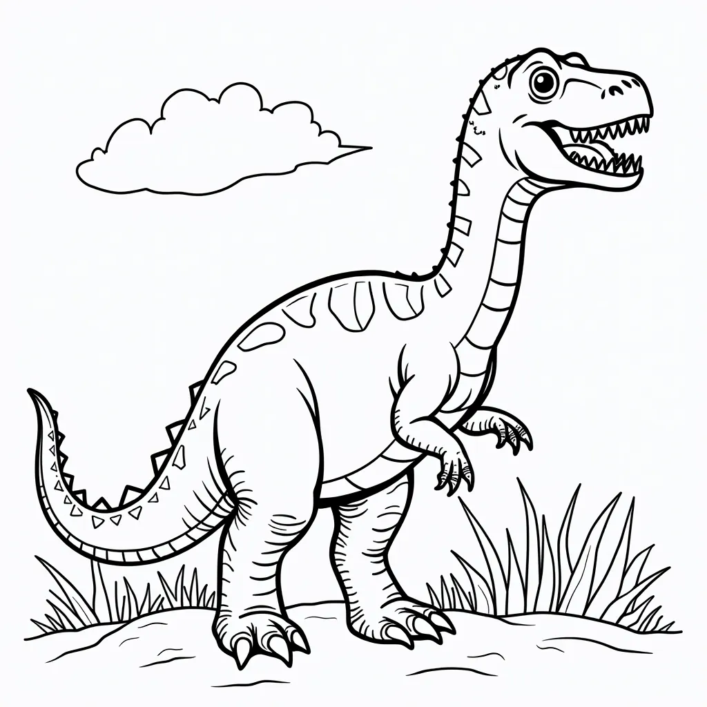 dinosaur coloring pages