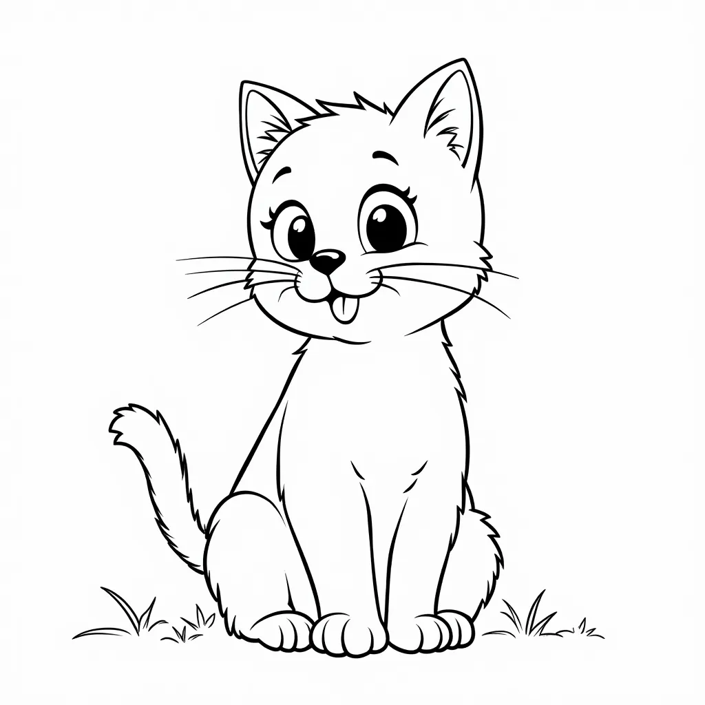 订单猫 coloring pages