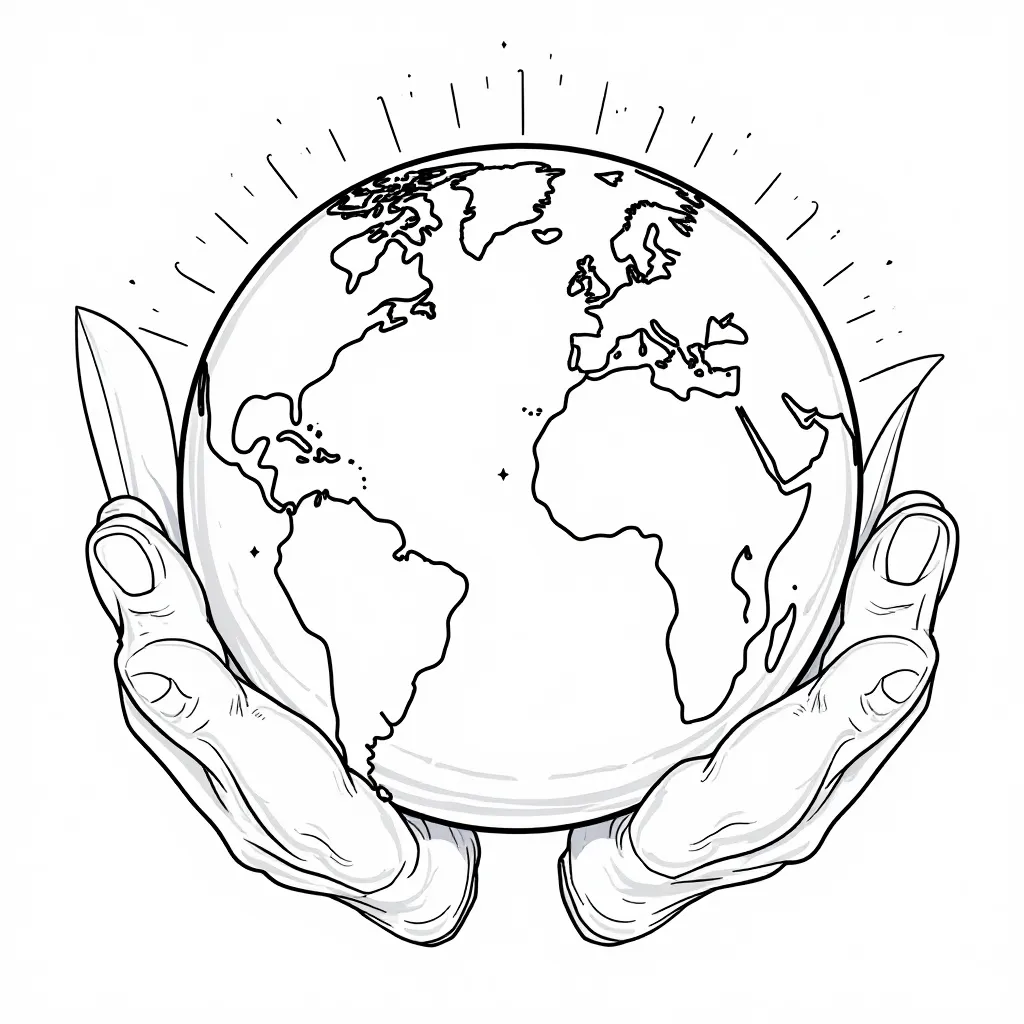  Earth Day Save the Planet صفحات التلوين