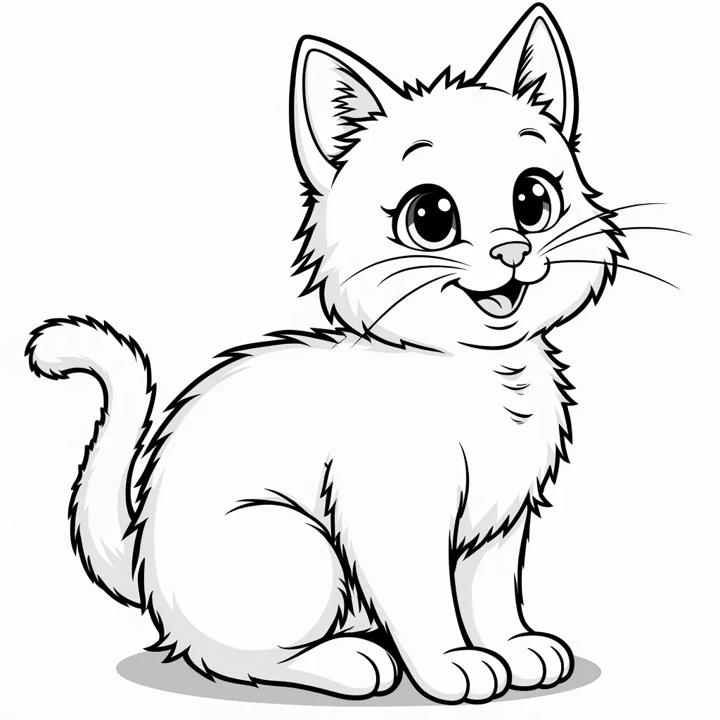 订单猫 coloring pages