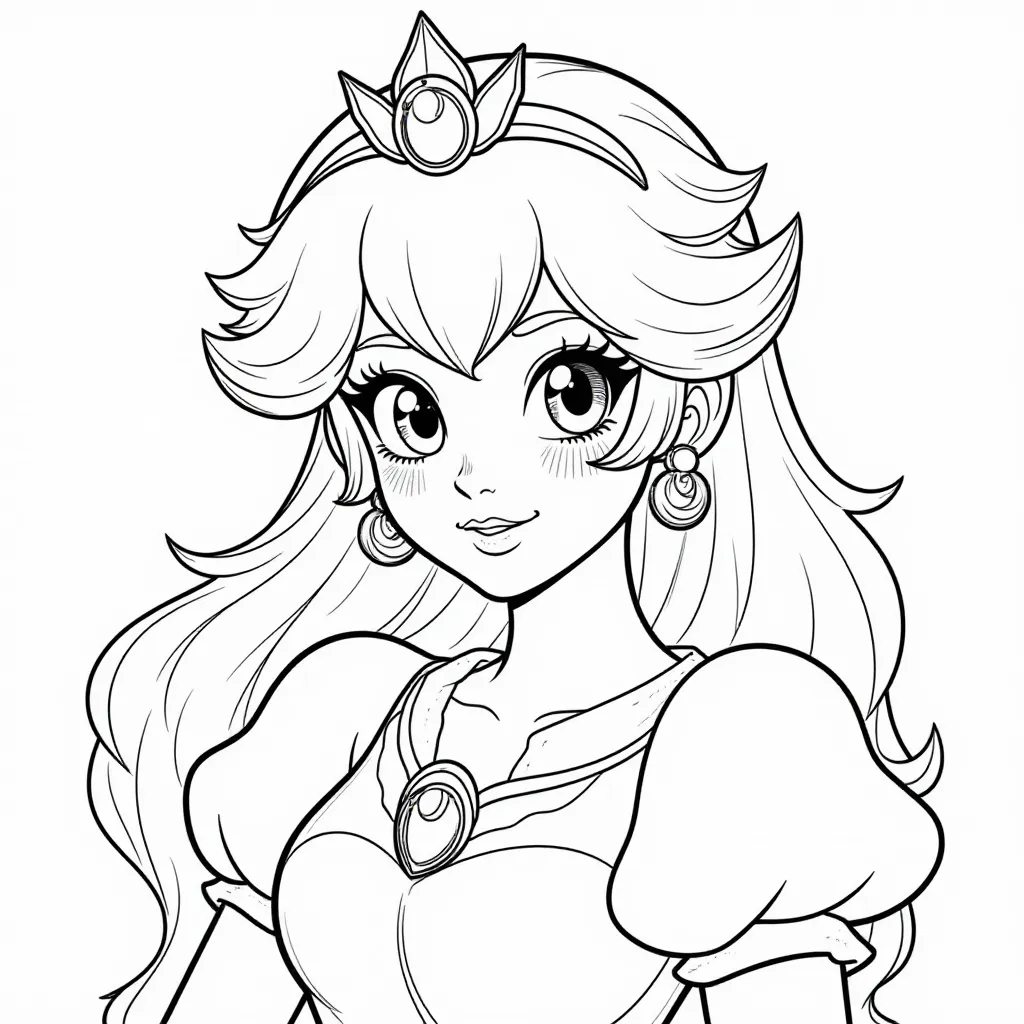 peach صفحات التلوين