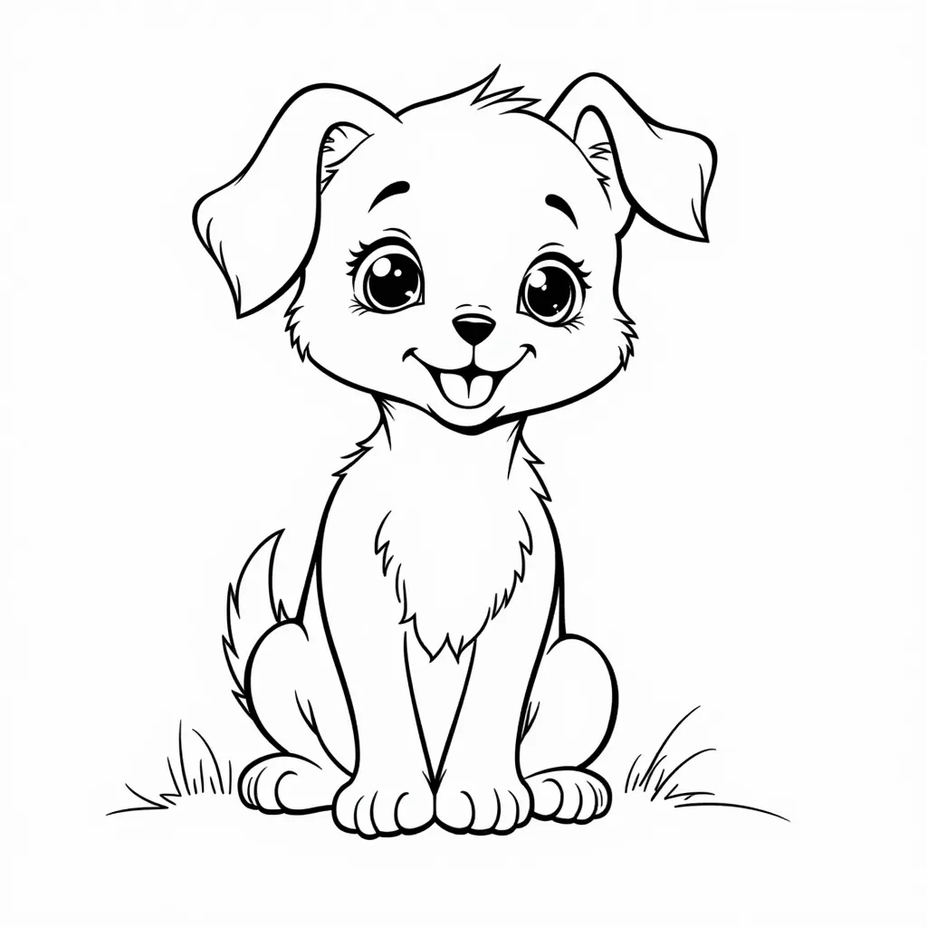 Dog coloring pages