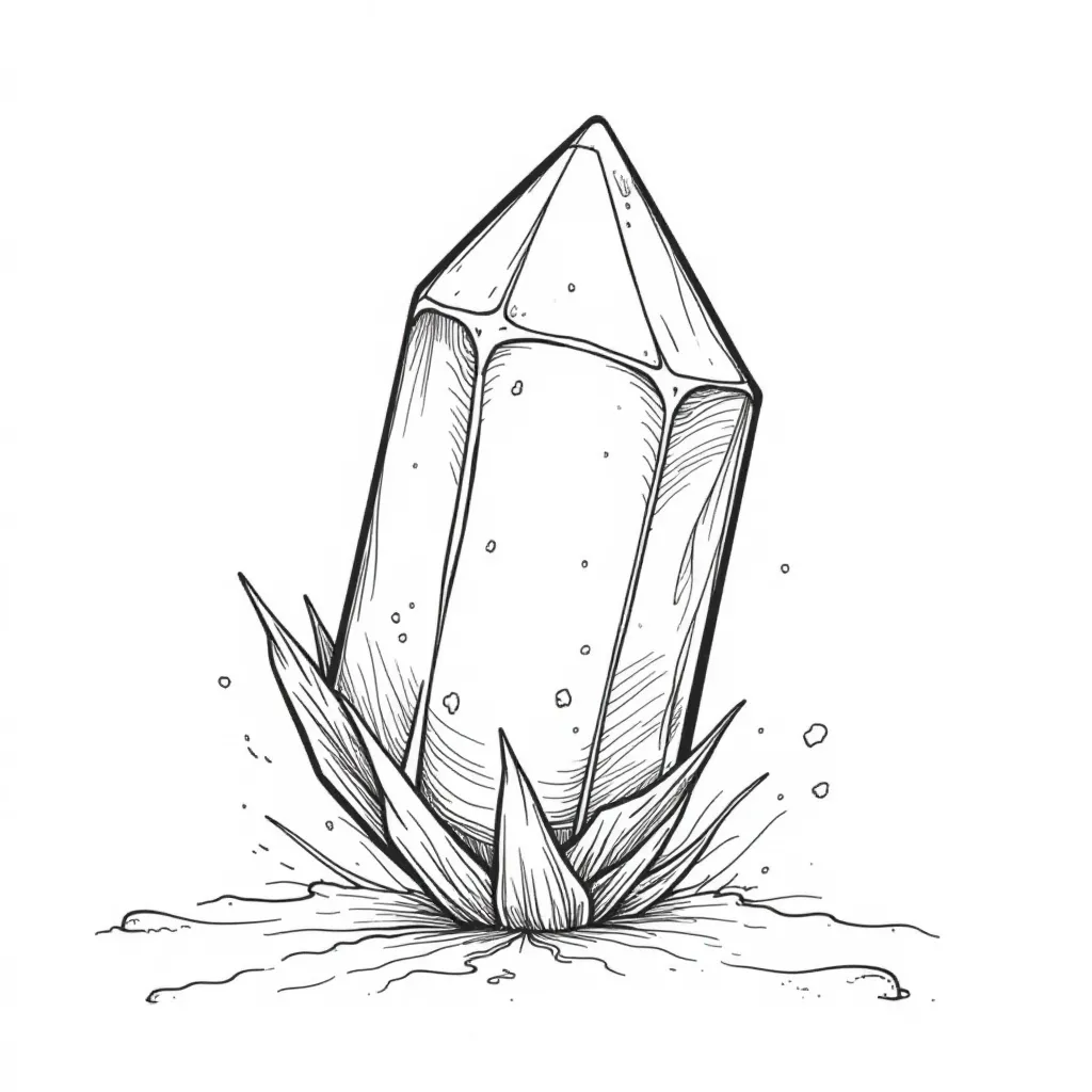 水晶 صفحات التلوين