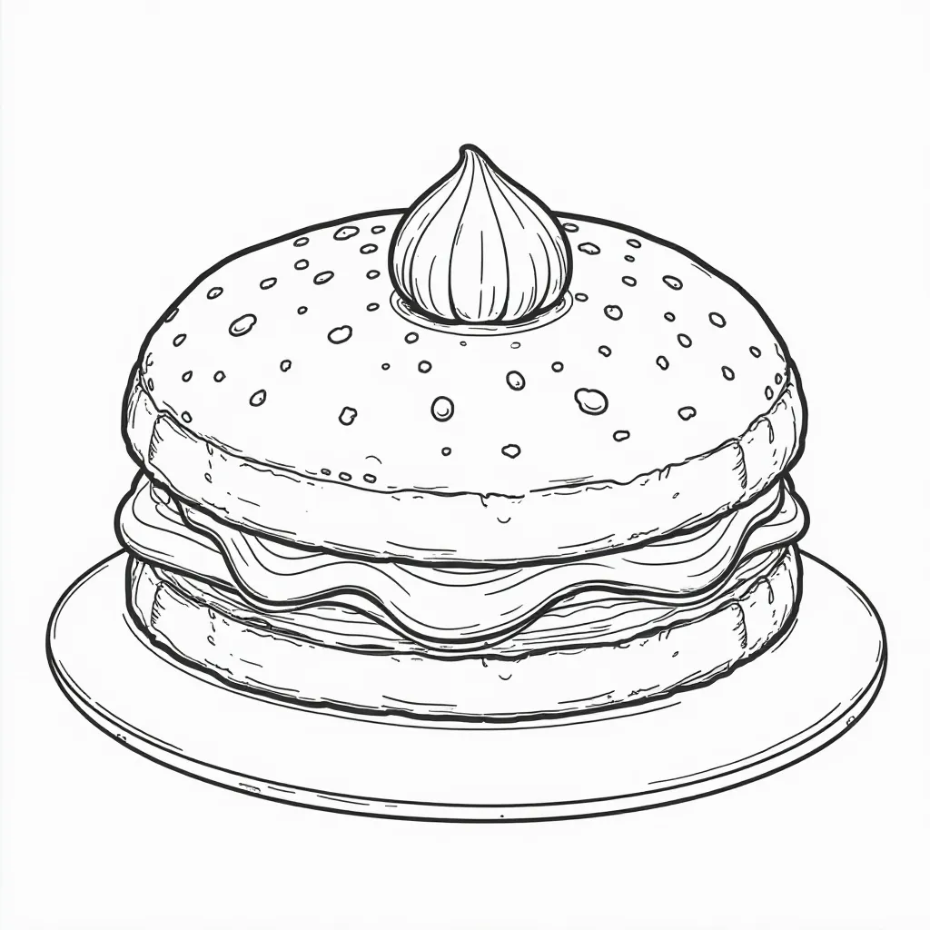 PASTRY صفحات التلوين