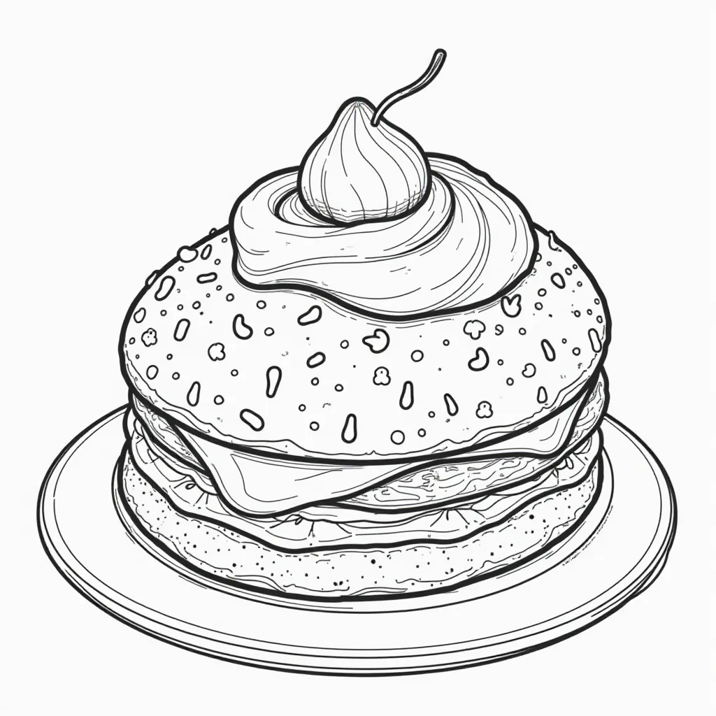 PASTRY صفحات التلوين
