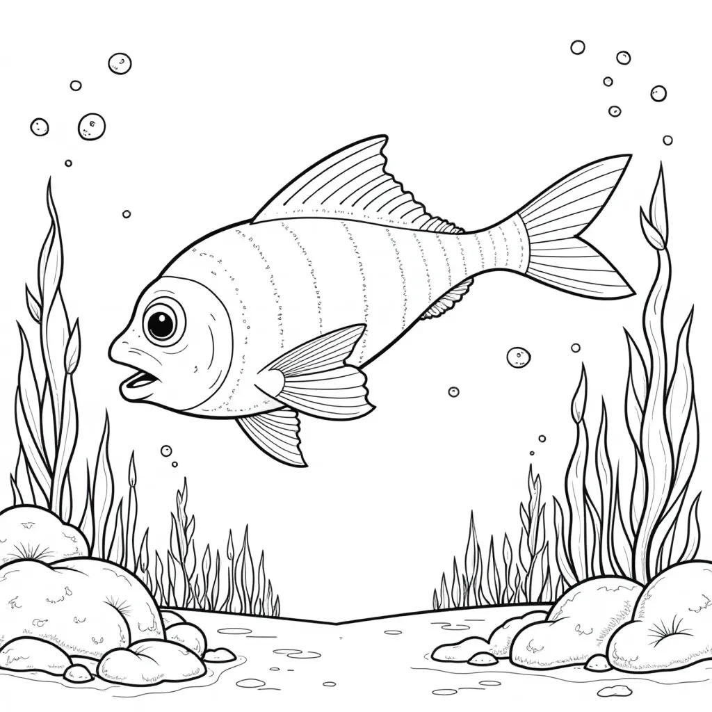 海底世界 صفحات التلوين