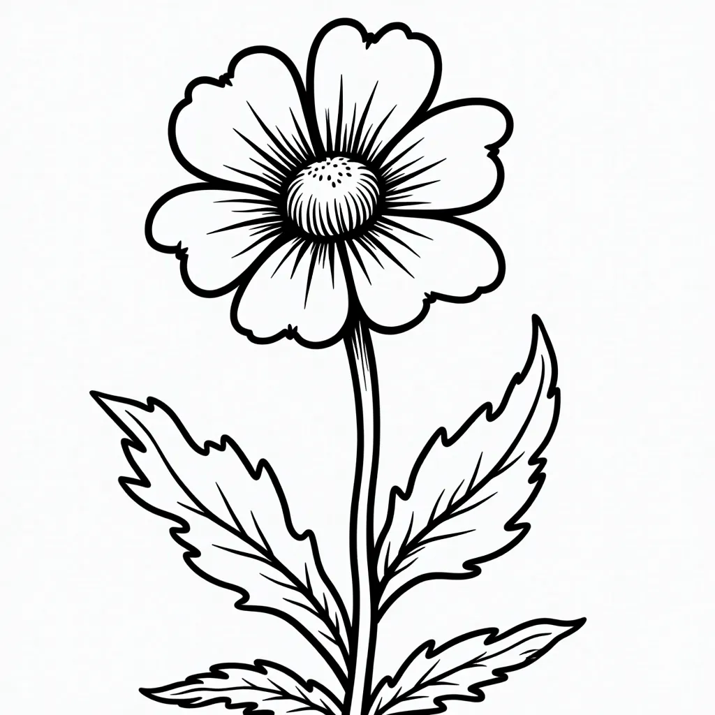 flower coloring pages