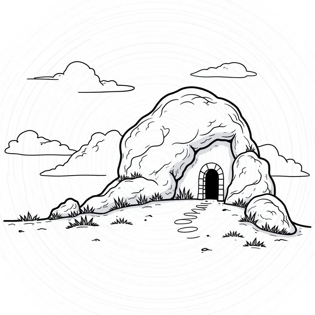  Empty Tomb Complex صفحات التلوين