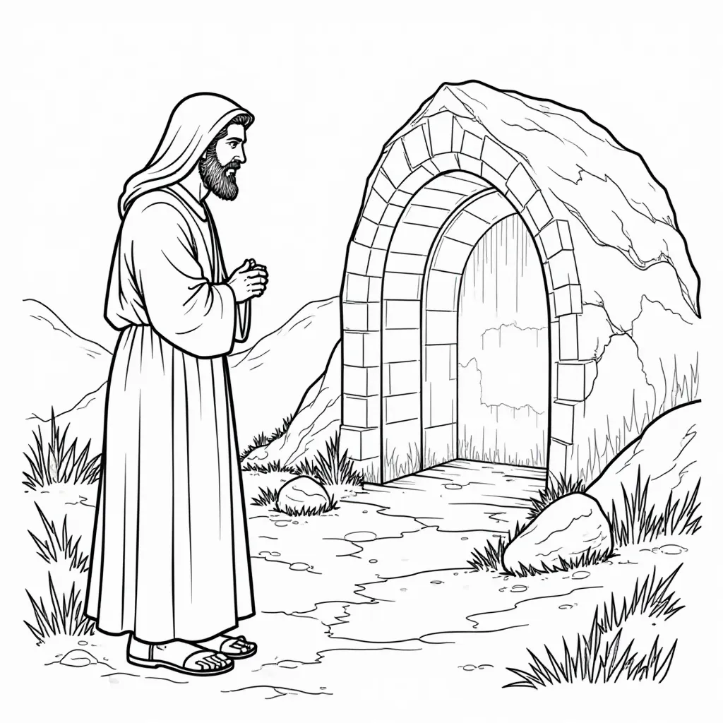  Empty Tomb Peace صفحات التلوين