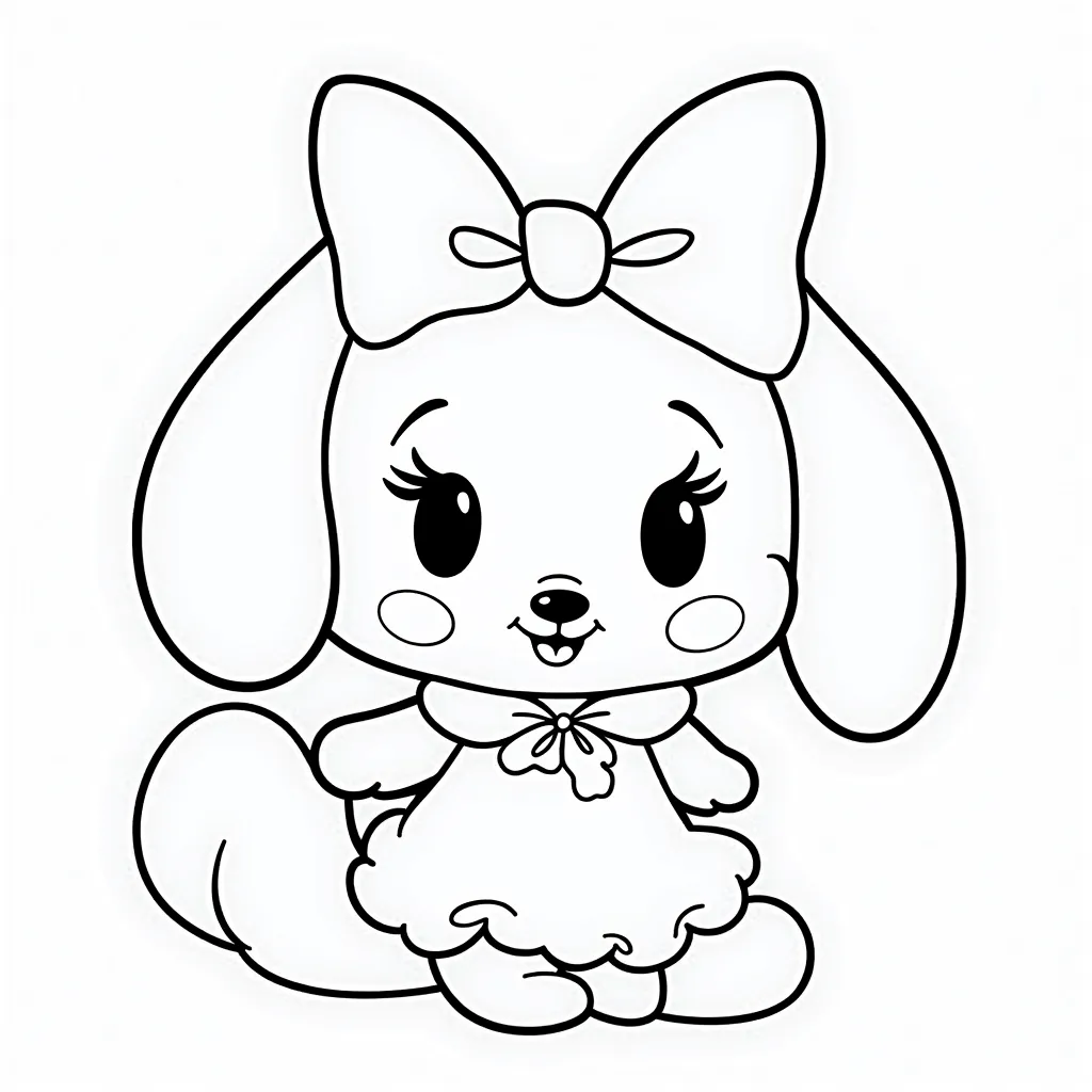 Disney Melody coloring pages