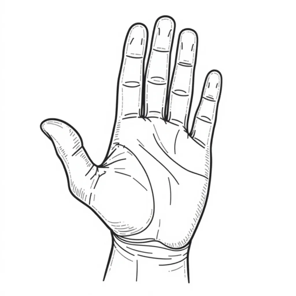 finger back صفحات التلوين