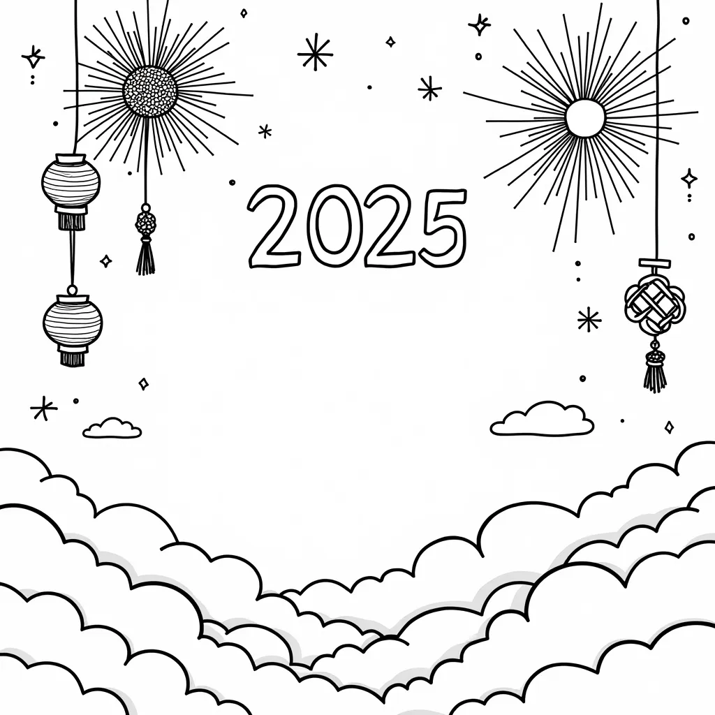 sky coloring pages