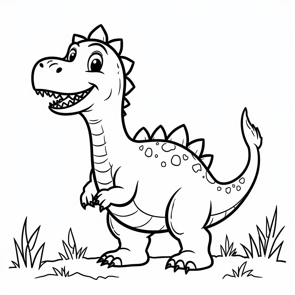 Dinasour coloring pages