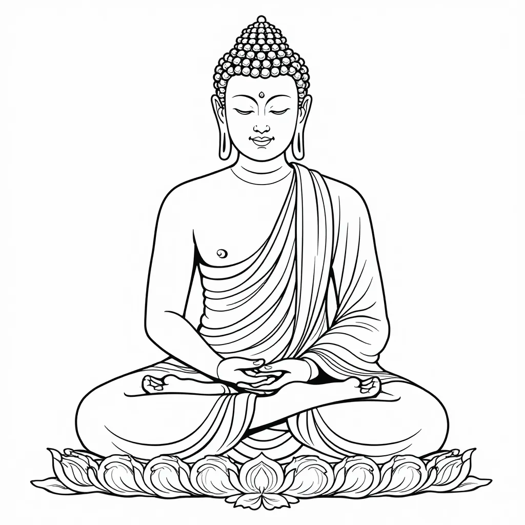 tian tan buddha صفحات التلوين
