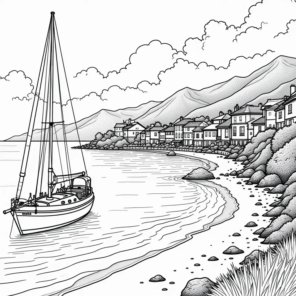 lamma island صفحات التلوين