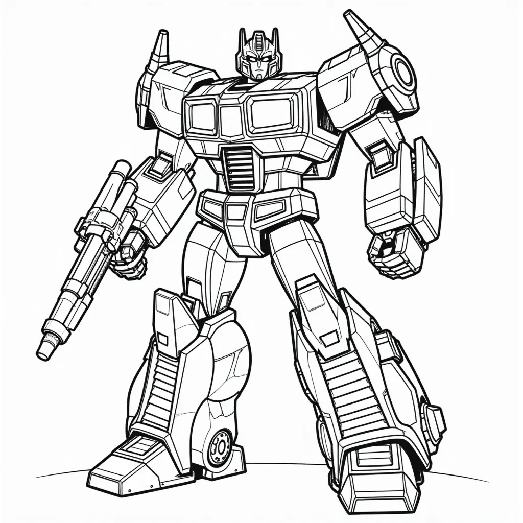 Transformers dominate the world صفحات التلوين