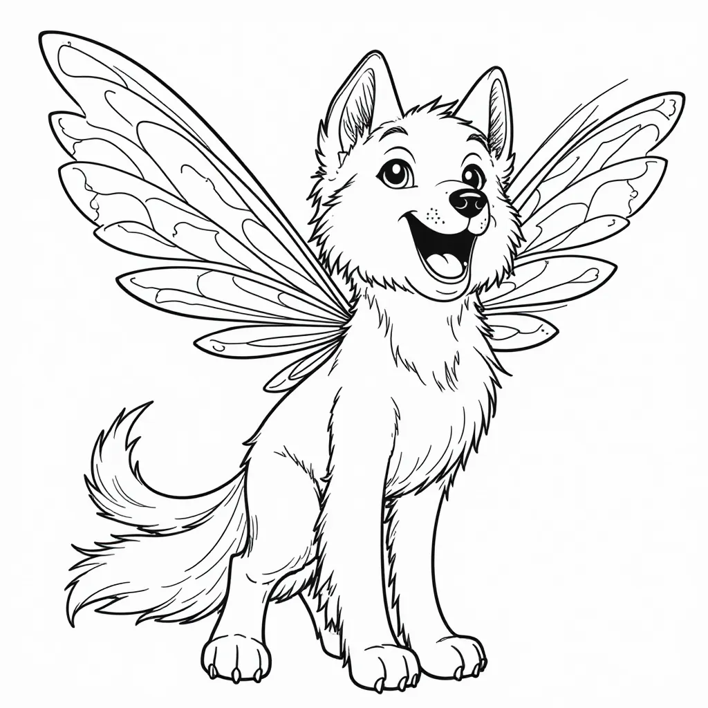 Animated Super Flyer Ledi Coloring Pages