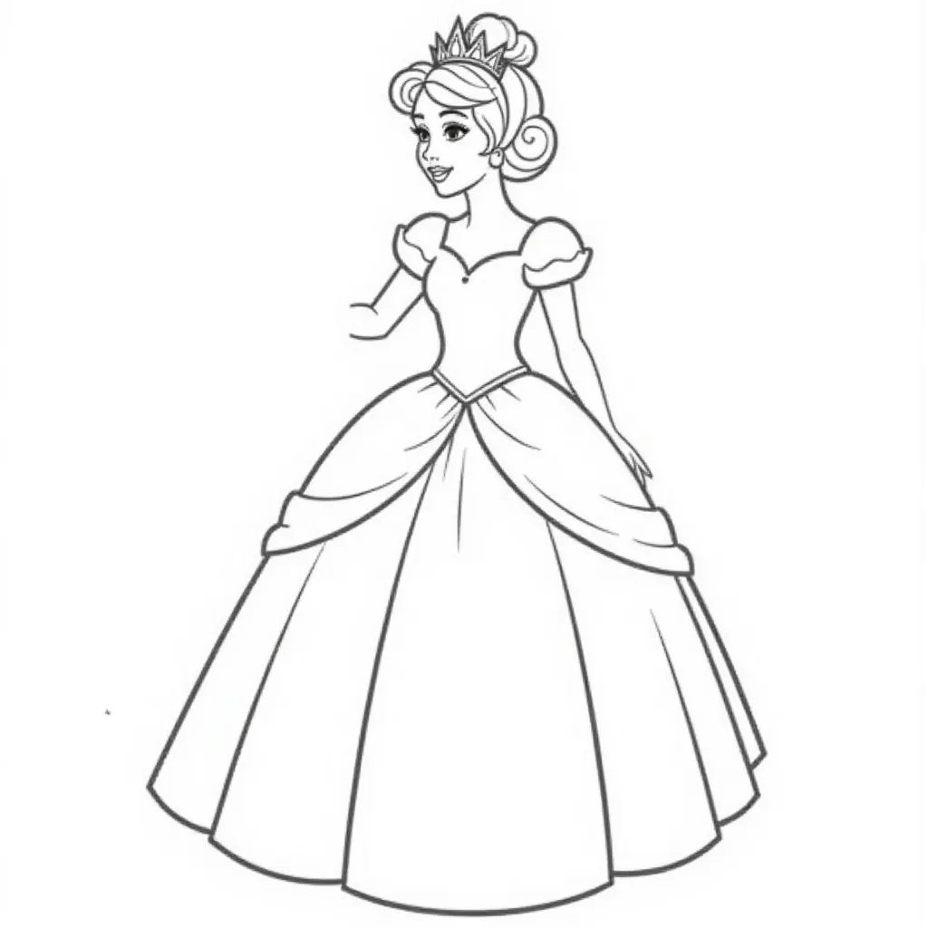 Princess Elsa who hit people in a skirt صفحات التلوين