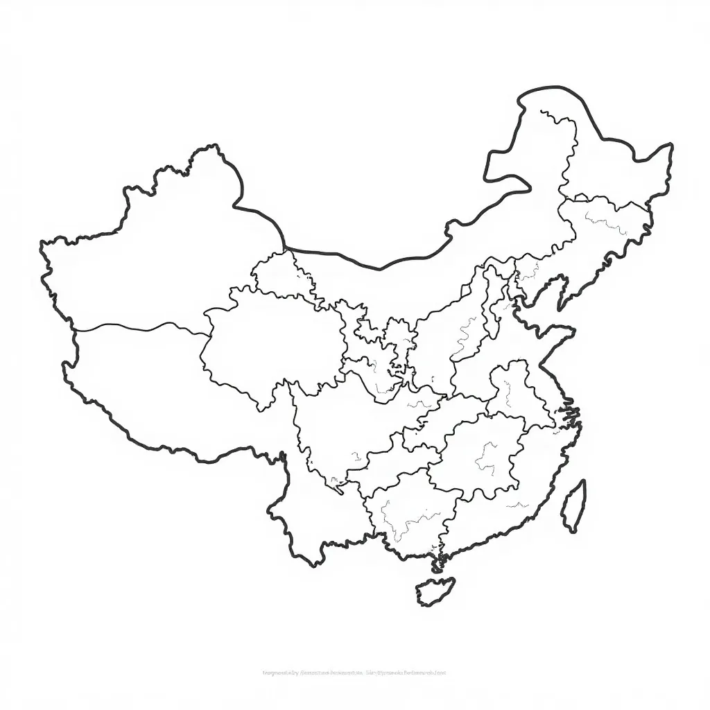 地球 带有中国版图 صفحات التلوين