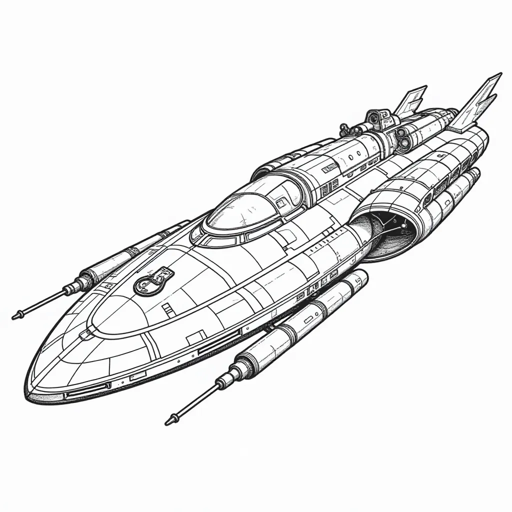 超级宇宙飞船 صفحات التلوين