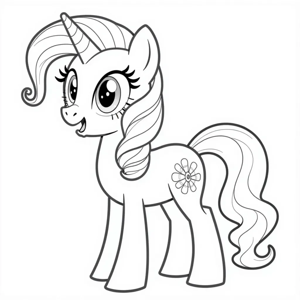 Twilight Sparkle صفحات التلوين