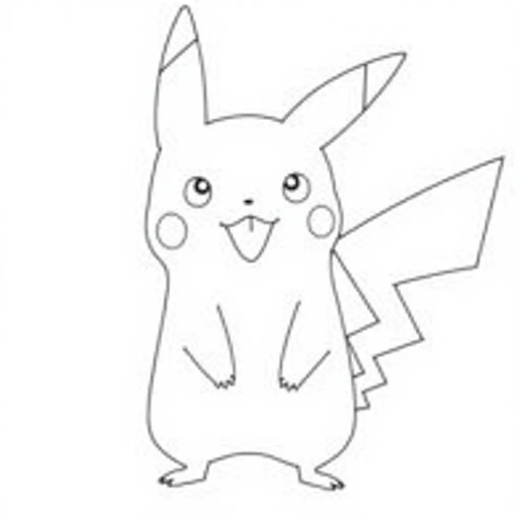 pikachu coloring pages