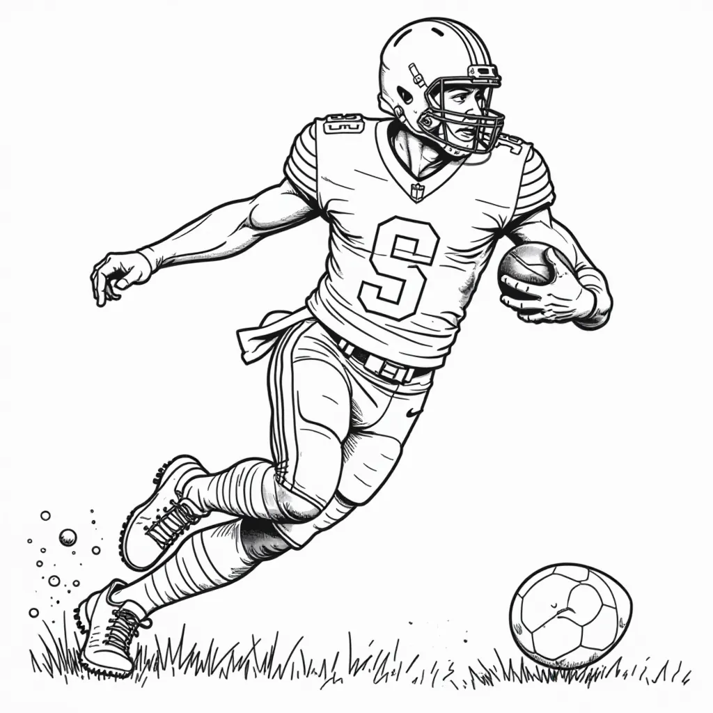 plear football Páginas para Colorear