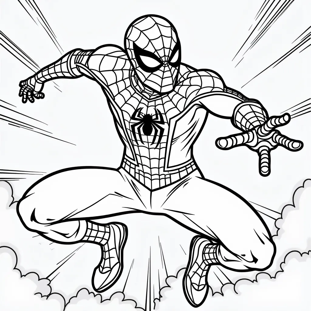 Spider Man coloring pages