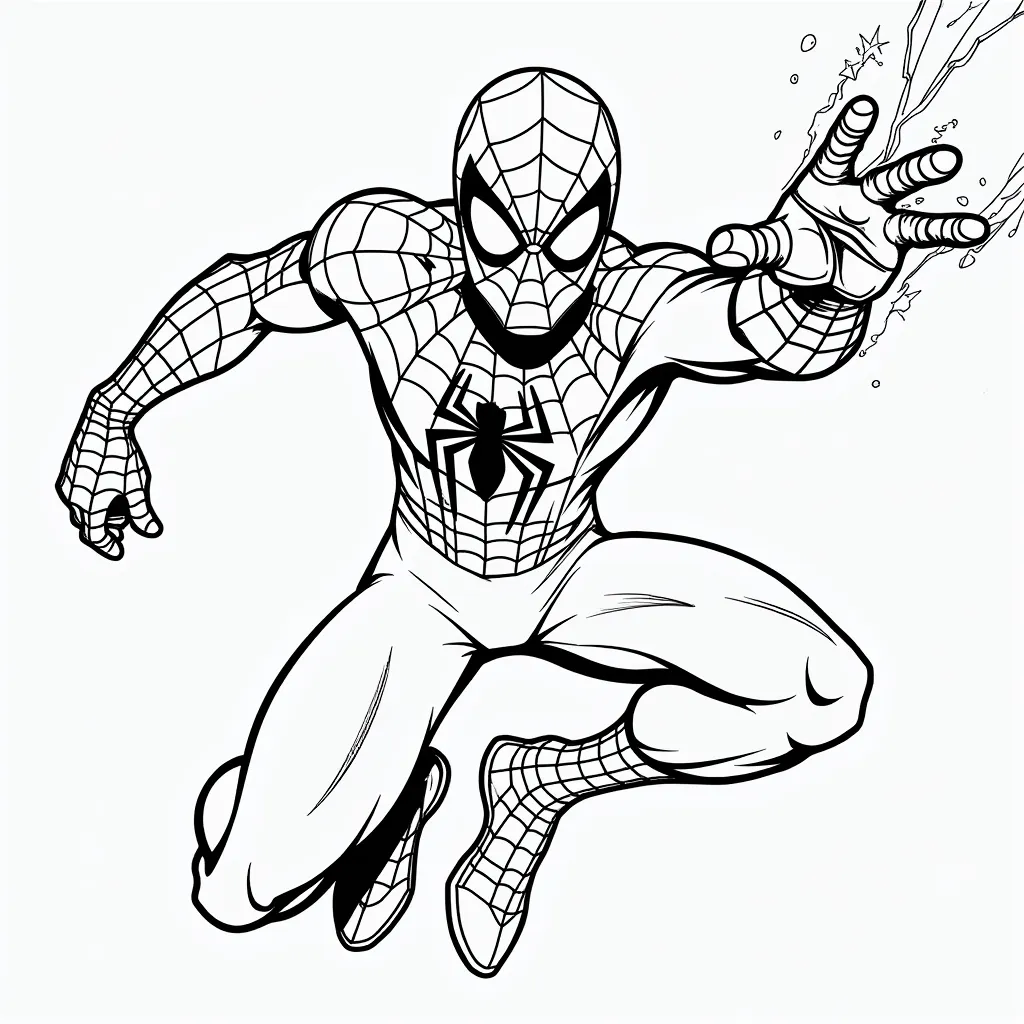 Spider Man coloring pages