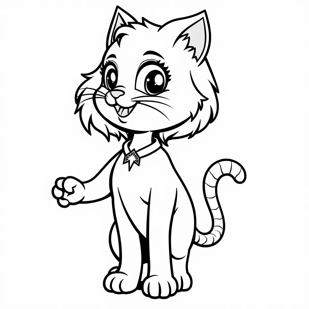  cat woman coloring pages