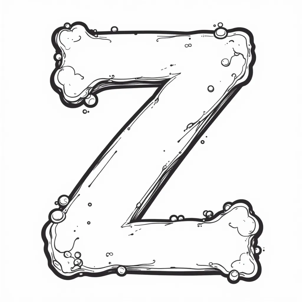 حرف Z كرتون
