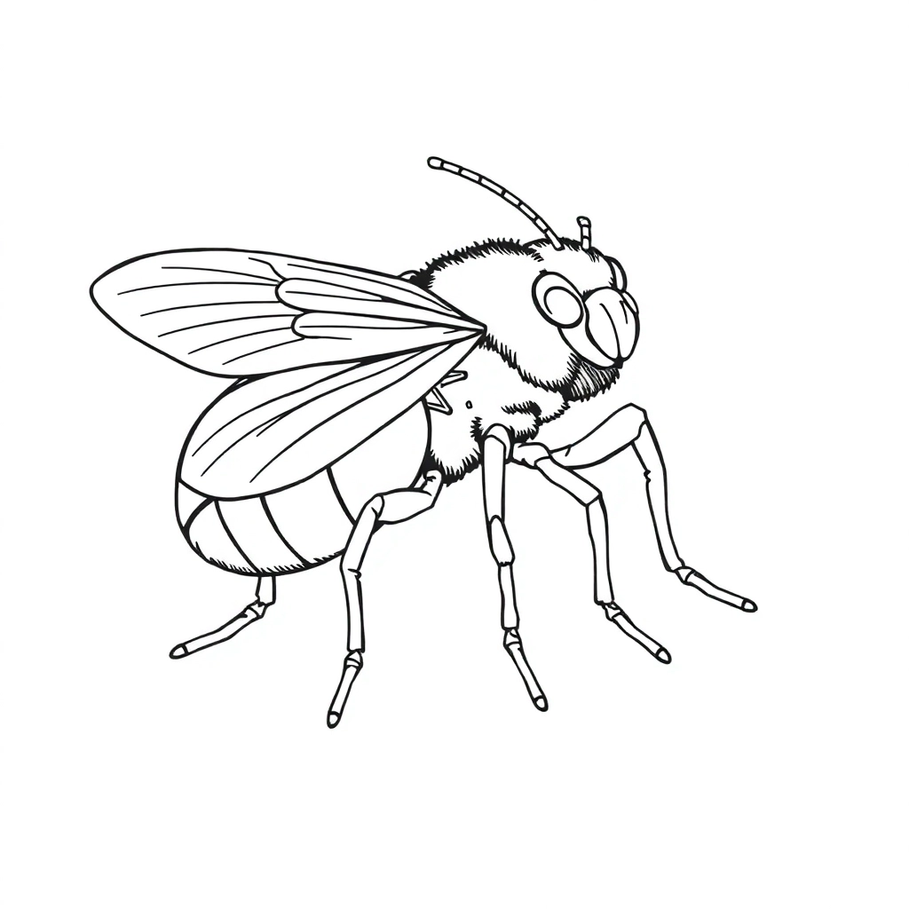 insect صفحات التلوين