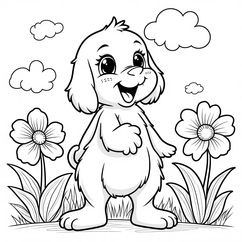 garden coloring pages