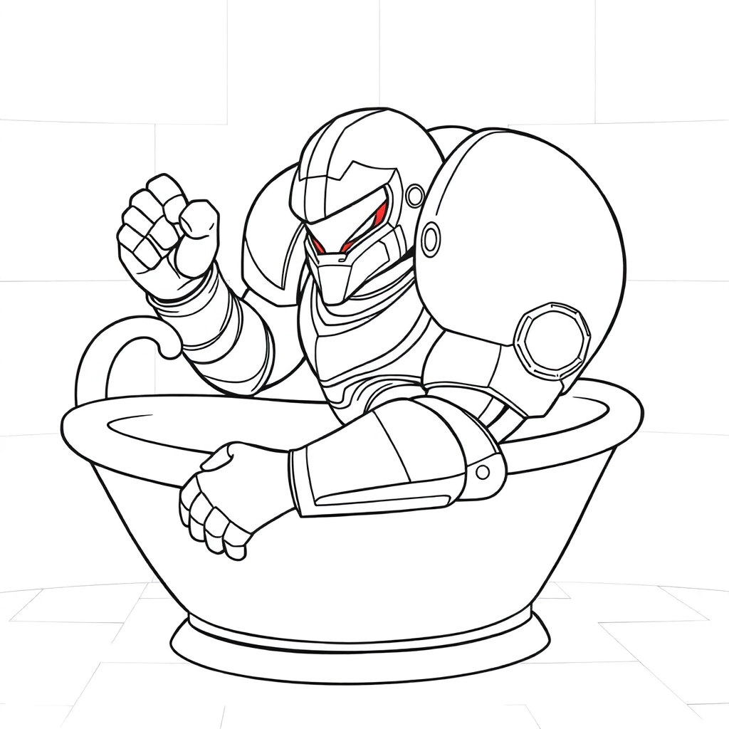samus taking bath صفحات التلوين