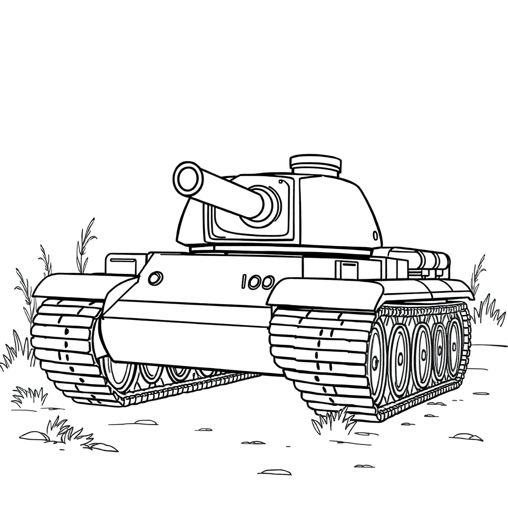 russian tank in battle صفحات التلوين