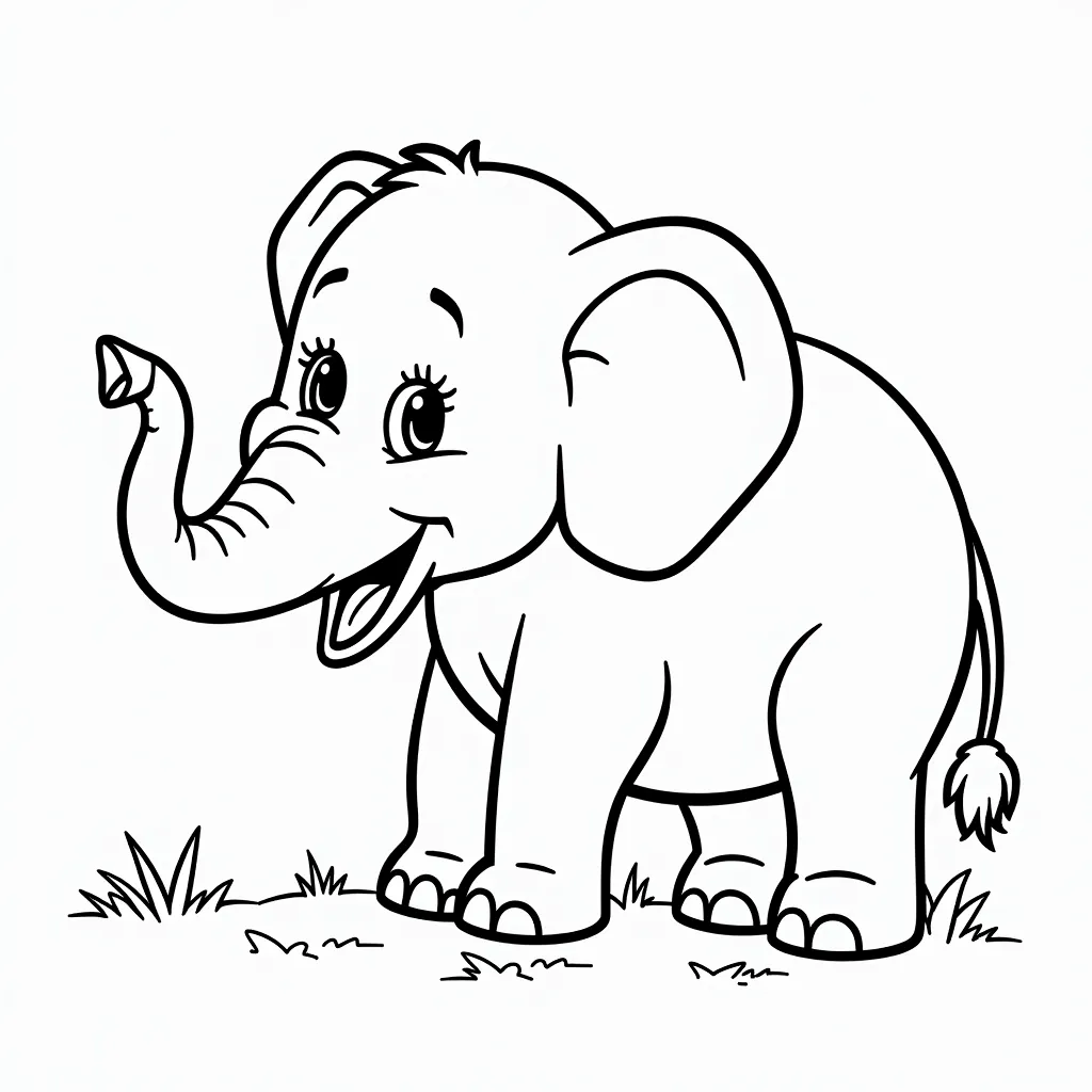 elephant coloring pages