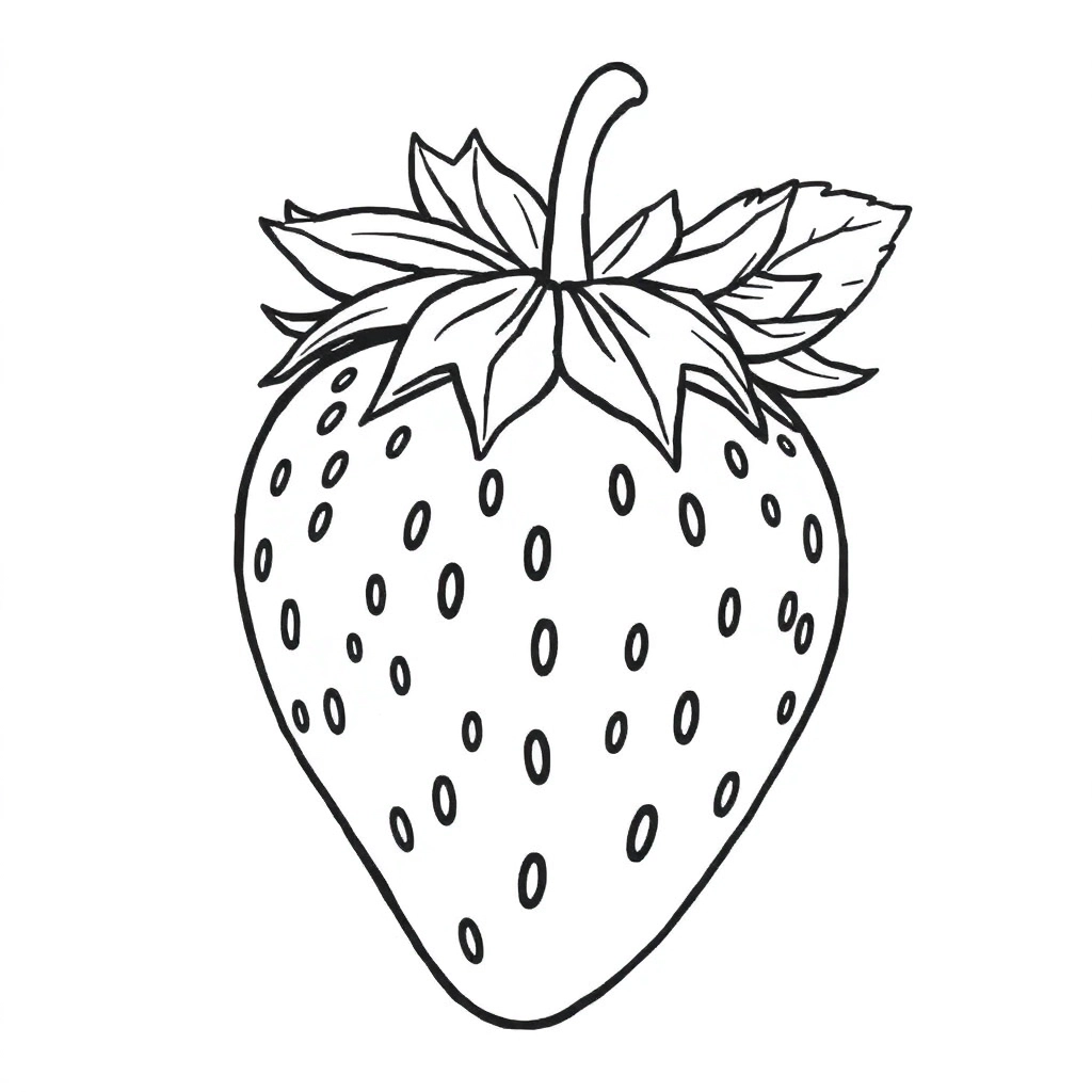 فراولة واحدة