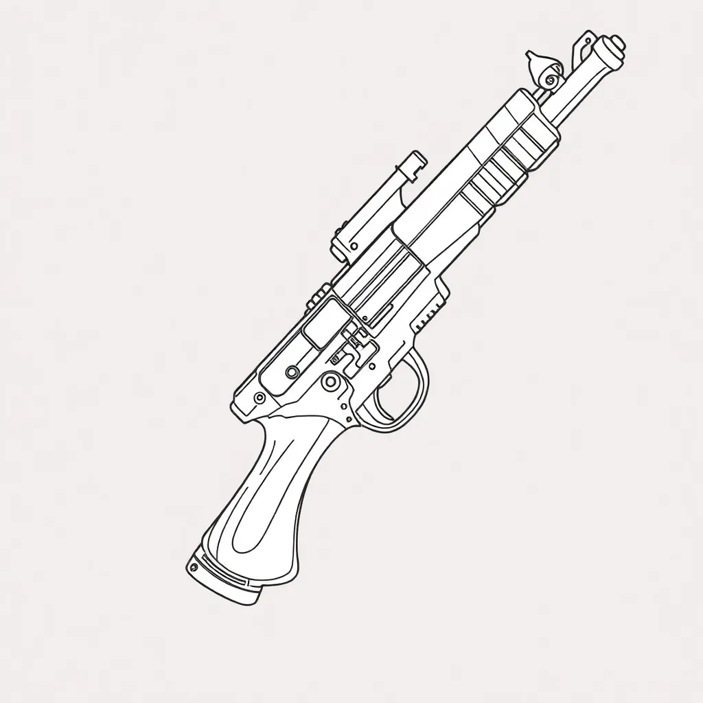  Devil May Cry Gun صفحات التلوين