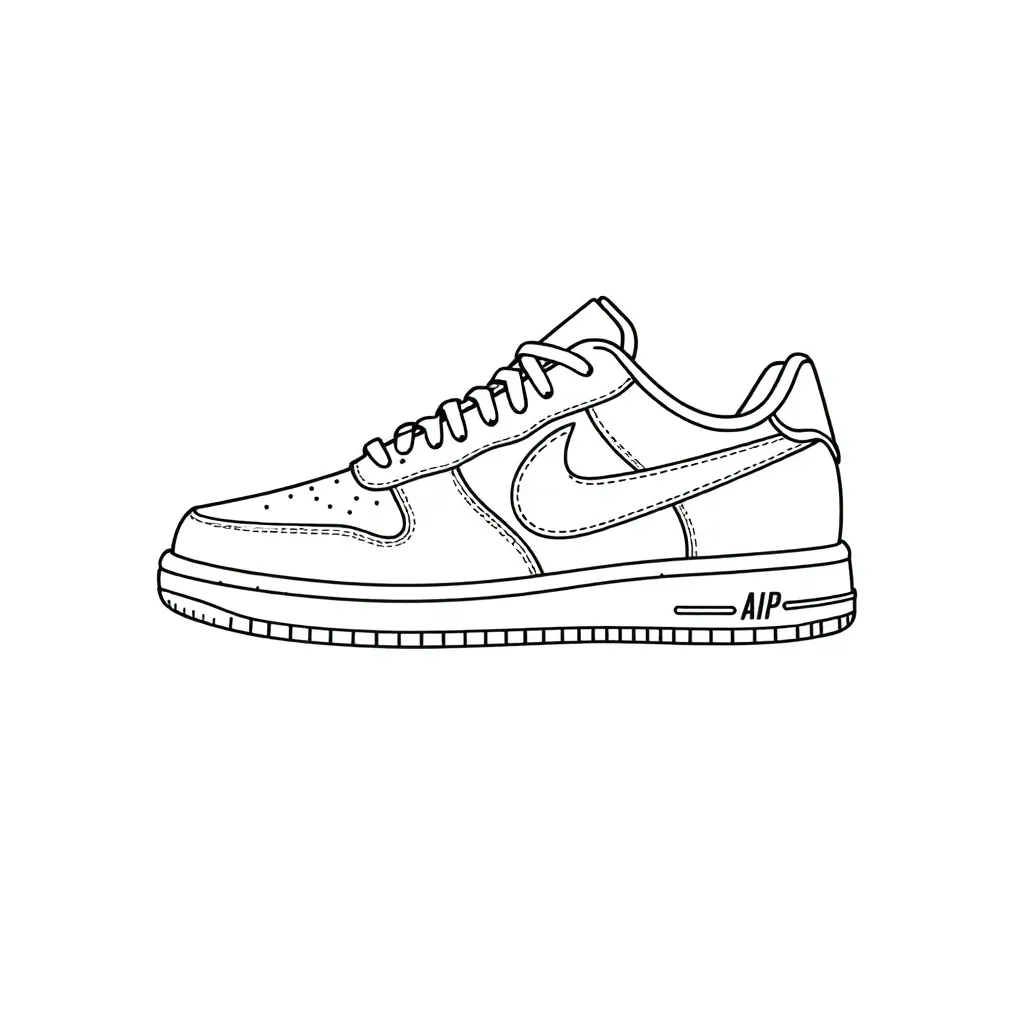  Nike Shoes (General) صفحات التلوين