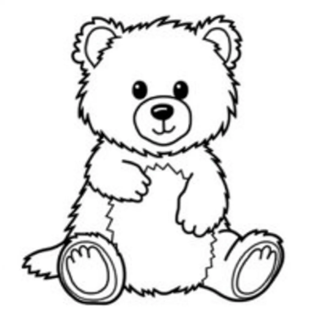 Teddy Dog coloring pages