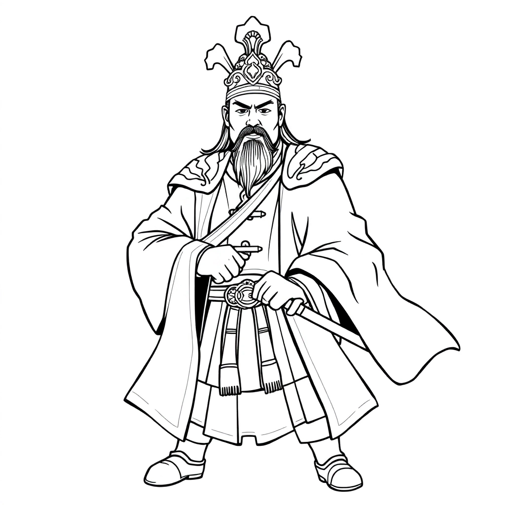 삼국지 조조 صفحات التلوين