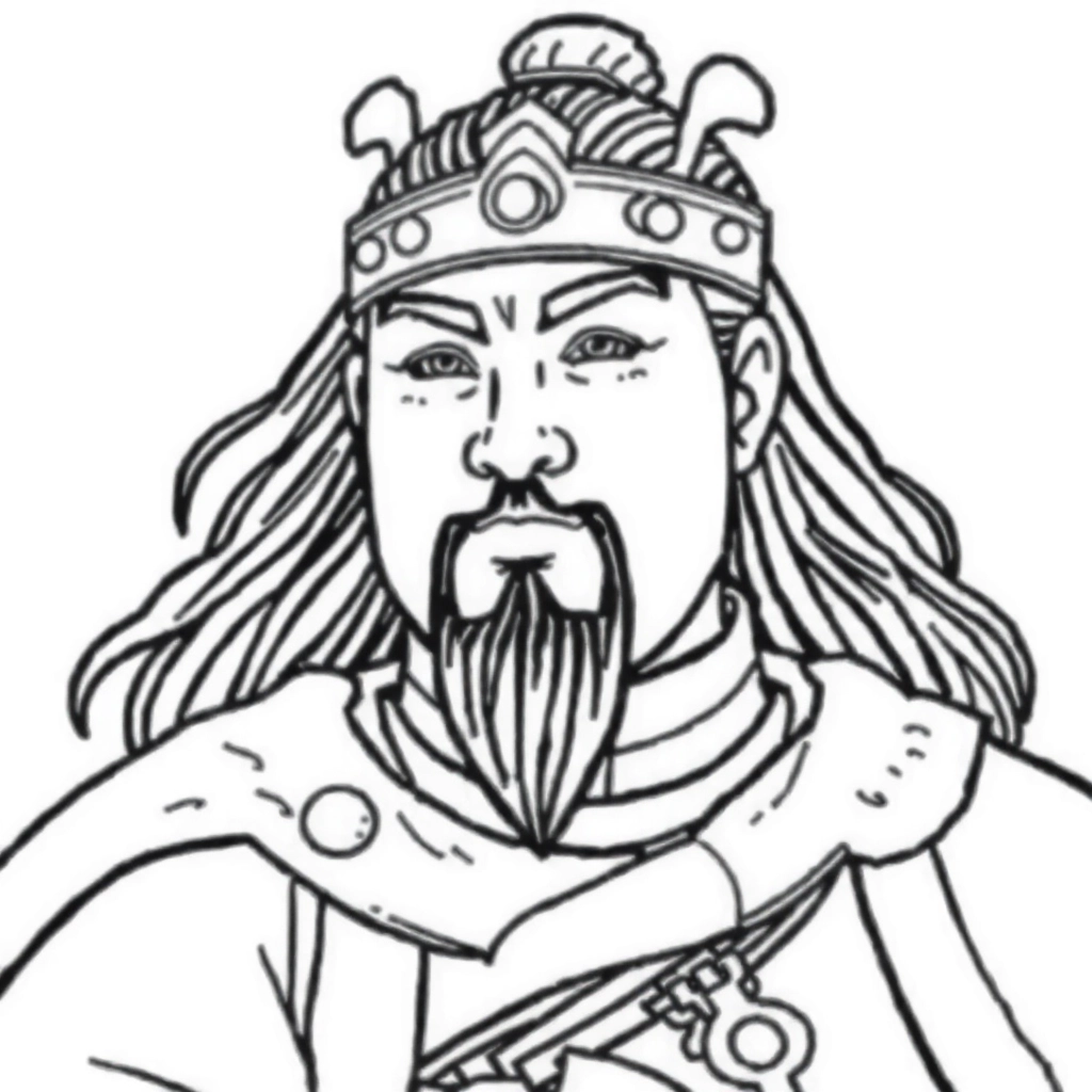 삼국지  조조 صفحات التلوين