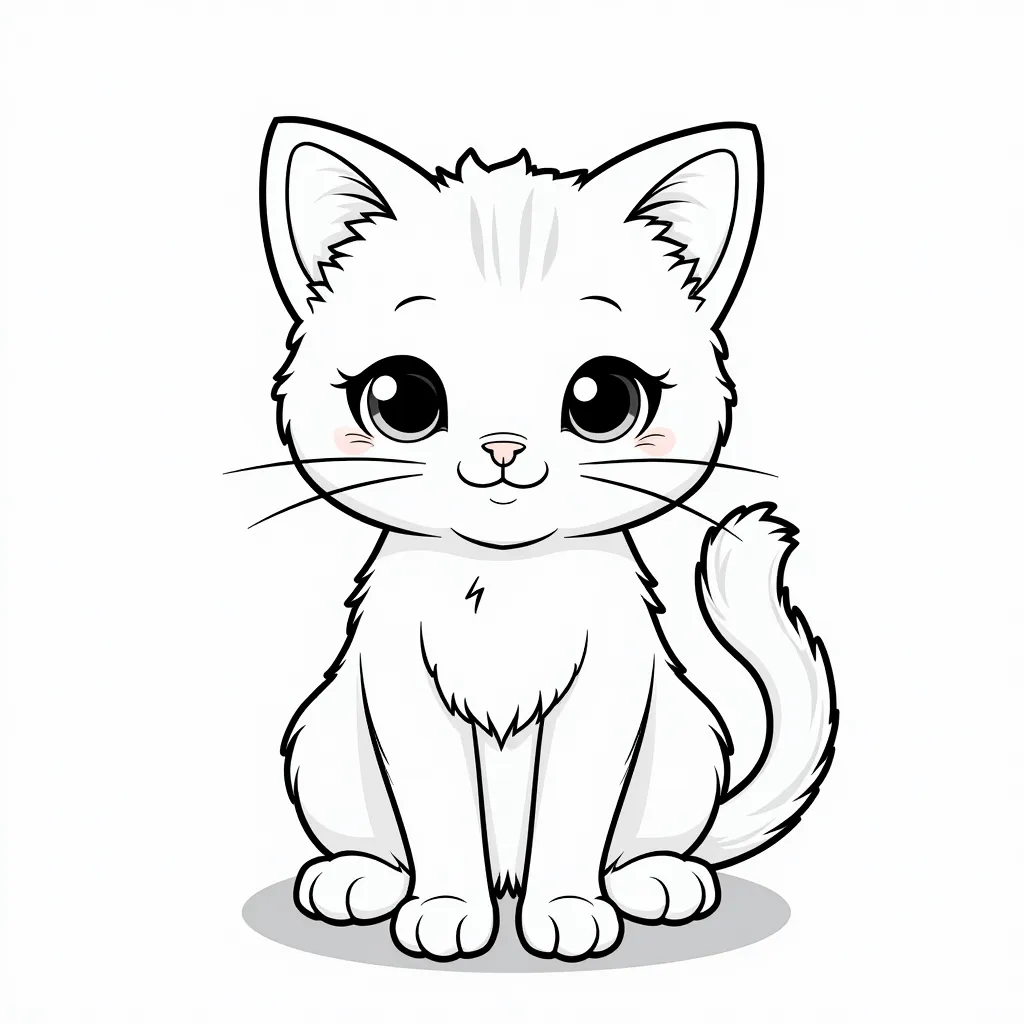 San Hua Niangniang Cat coloring pages